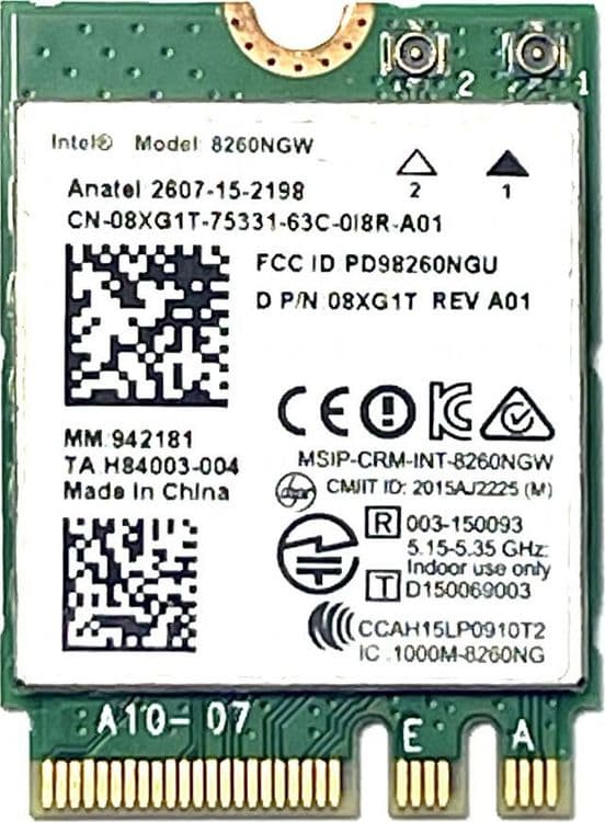 SKU: ZWIFI007 Wi-Fi модуль Intel Wireless-AC 8260 NGW (PD98260NG) - Image 1