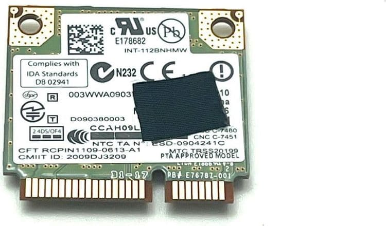 SKU: ZWIFI076 Wi-Fi модуль Intel Centrino Wireless-N 1000 (60Y3241) - Image 1