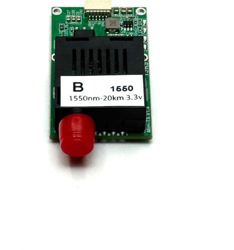 SKU: 0411233 Оптоволоконний медіаконвертер FC 20 км B 1550nm для FPV - Image 1