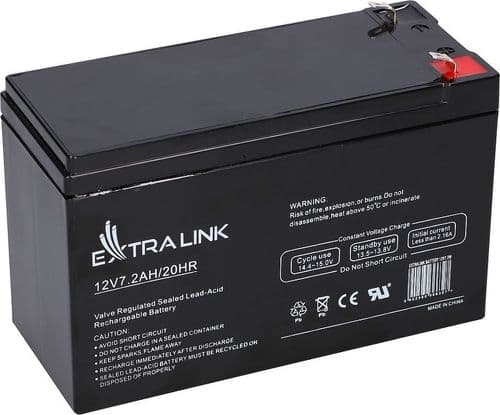 SKU: 10190624 Акумулятор Akumulator Battery Extralink 12V 7.2AH - Image 1