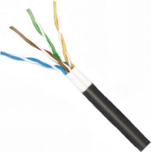 SKU: 11000138 Кабель вита пара біметал внутрішній Sofetec UTP CAT-5 CCA 4*2*0.5 305м - Image 1