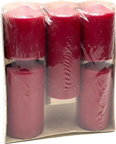 SKU: 80523905 FENOMEN, 805.239.05 Свічка без аромату, 5шт, червона - Image 1