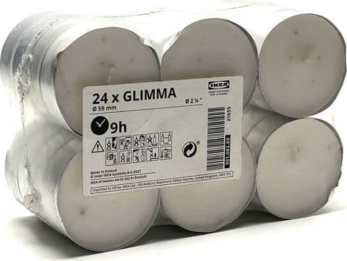 SKU: 90108360 GLIMMA, 901.083.60 Свічка без аромату / метал. свічка. - Image 1