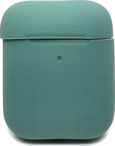 SKU: AKS024 Чохол Silicone Case для Apple AirPods 1/2 Midnight Green (MGSC) - Image 1
