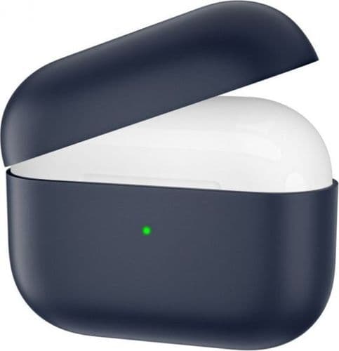 SKU: AKS032 Ультратонкий чохол Candy Slim для Apple AirPods Pro Midnight Blue (CSAP) - Image 1