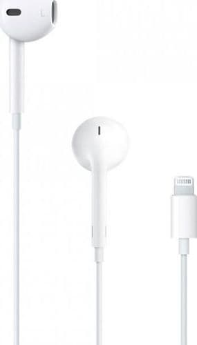 SKU: AKS037 Навушники дротові Apple EarPods Lightning White (MMTN2ZM/A) - Image 1