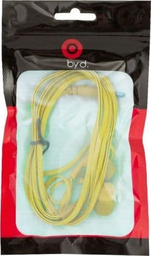 SKU: AKS045 Навушники дротові Beats 3.5 мм (mini-Jack) Yellow (BY-3) - Image 1