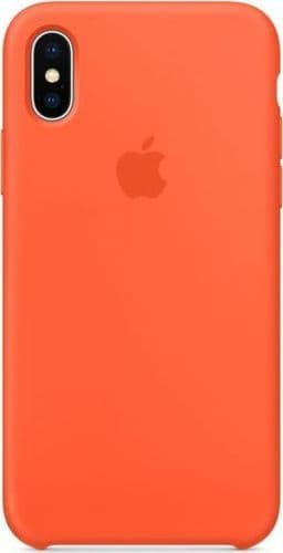 SKU: AKS124 Чохол Silicone Case для iPhone X/XS Orange - Image 1