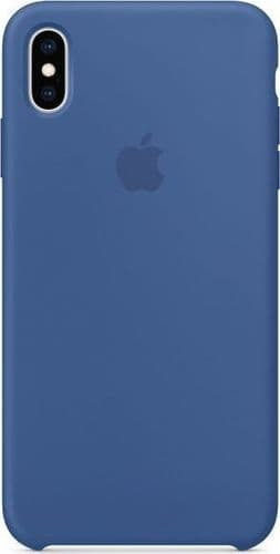 SKU: AKS128 Чохол Silicone Case для iPhone X/XS Blue Cobalt - Image 1