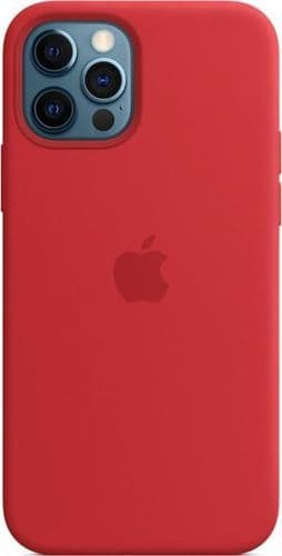SKU: AKS176 Чохол MagSafe Silicone Case для iPhone 12/12 Pro Red - Image 1