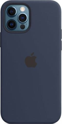 SKU: AKS178 Чохол MagSafe Silicone Case для iPhone 12/12 Pro Deep Navy - Image 1