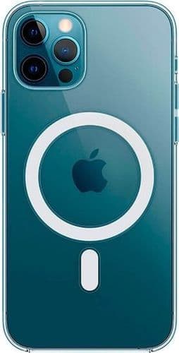 SKU: AKS191 Чохол MagSafe Silicone Case для iPhone 12 Pro Max Transparent - Image 1