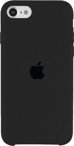SKU: AKS218 Чохол Silicone Case для iPhone SE 2020 Black - Image 1