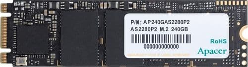 SKU: AP240GAST280-1 Накопичувач SSD Apacer AST280 240 Гб M.2 M.2 (SATA III) 3D NAND (TLC) - Image 1