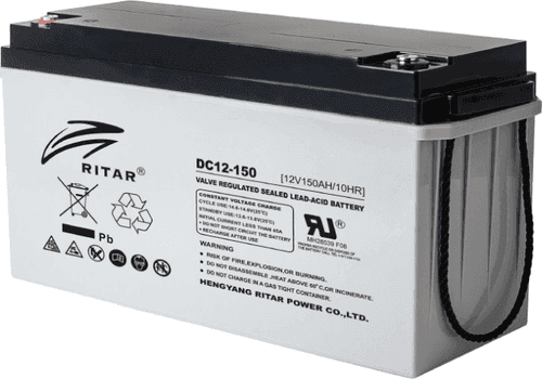 SKU: DC12-150 Акумуляторна батарея AGM RITAR DC12-150 - Image 1