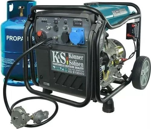 SKU: G0035 Генератор інверторний гібридний Könner & Söhnen KS8100iEG 8 кВт - Image 1