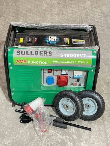 SKU: G0036 Генератор бензиновий Sullbers S4800RV7 7,3 кВт (вживаний) - Image 1