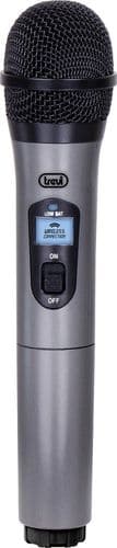 SKU: LPNA041847152 Бездротовий односпрямований динамічний мікрофон Trevi 0EM40100 R до 20 метрів, Silver (OpenBox) - Image 1