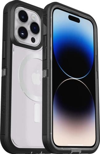 SKU: LPNHE757519149 Протиударний чохол OtterBox Defender XT MagSafe до iPhone 14 Pro Max Black Crystal - Image 1