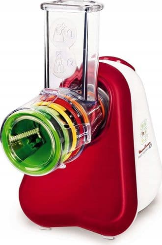 SKU: LPNHE757599388 Електрична овочерізка Moulinex Fresh Express Red 5 в 1 (вживана) - Image 1