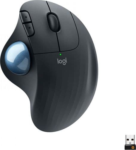 SKU: LPNHE770852465 Миша бездротова Logitech ERGO M575 BlueTooth, Wireless 2.4GHz Graphite (OpenBox) - Image 1