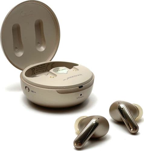 SKU: LPNHE781354165 Навушники бездротові LG Tone Free DFP9 Gold (вживані) - Image 1