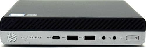 SKU: NTB0925720 Системний блок HP EliteDesk 800 G3 Mini Intel Core i5 (i5-6500T) 8 Гб 256 Гб SSD Mini PC з Wi-Fi ( Клас A-) - Image 1