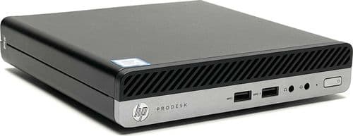 SKU: RNB0524002 Системний блок HP ProDesk 400 G4 Intel Core i5 (i5-8500T) 8 Гб 256 Гб SSD Mini PC ( Клас A) - Image 1